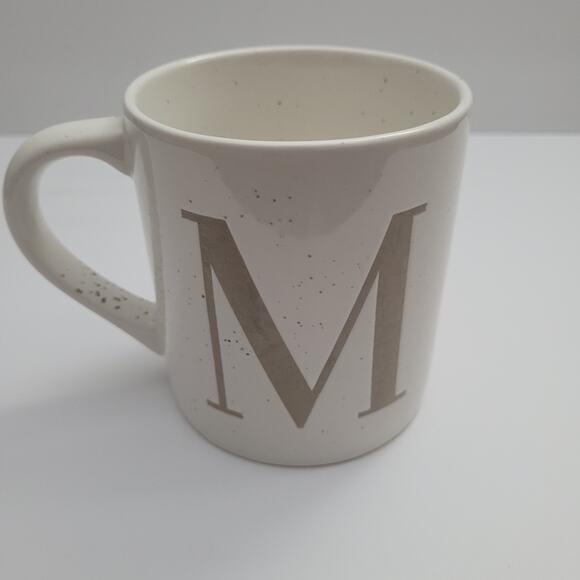 Threshold White Coffee Cup with Letter M - Perfect! - Picture 5 of 7